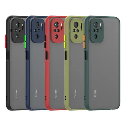 Poco F3 X3 NFC F2 PRO X2 M2 için kılıf silikon mat Funda Protectiv telefon kapak Xiaomi Redmi not 9 9s 7 8 10 PRO 10S 4G