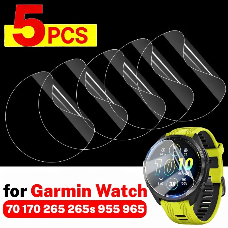 1/3/5Pcs for Garmin Watch Forerunner 70 170 265 265s 955 965 HD Clear Soft TPU Hydrogel Film Anti-scratch Screen Protectors
1/3/5Pcs for Garmin Watch Forerunner 70 170 265 265s 955 965 HD Clear Soft TPU Hydrogel Film Anti-scratch Screen Protectors