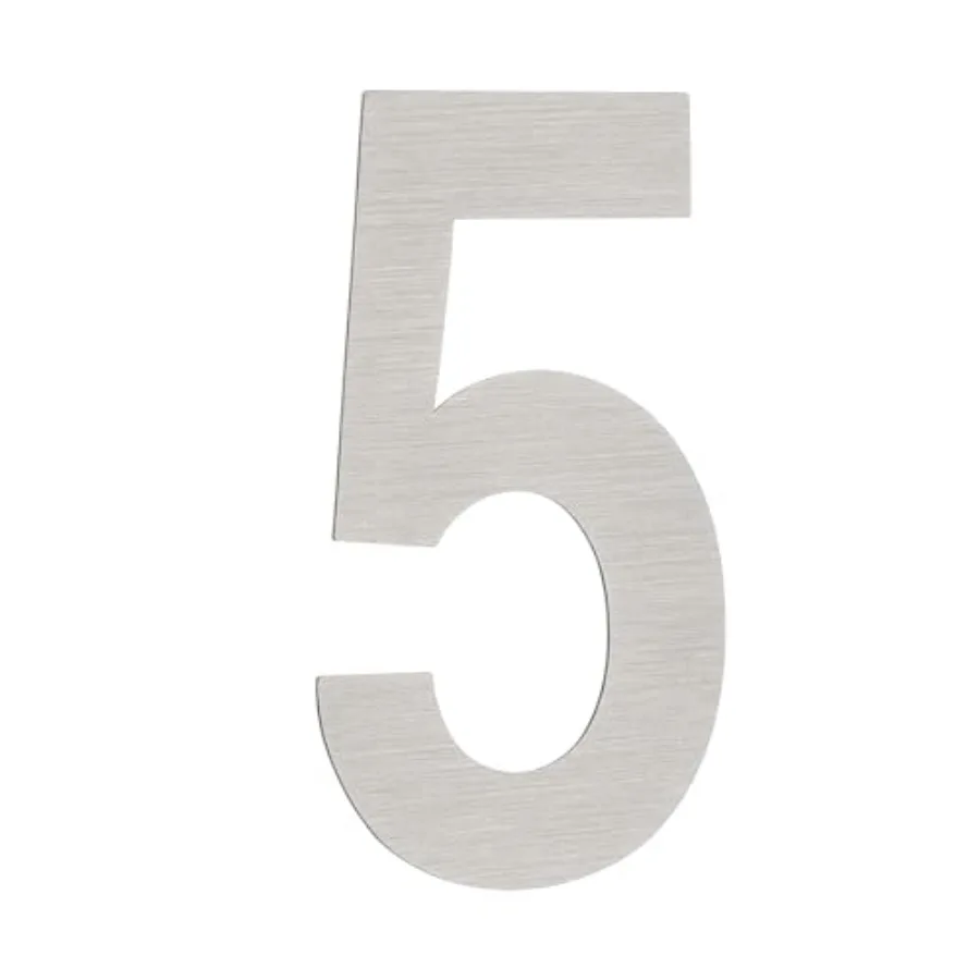 House Numbers for Outside, Silver Stainless Steel Self Adhesive Modern Mailbox Address Door s for Outdoor House Residential Mai
House Numbers for Outside, Silver Stainless Steel Self Adhesive Modern Mailbox Address Door s for Outdoor House Residential Mai