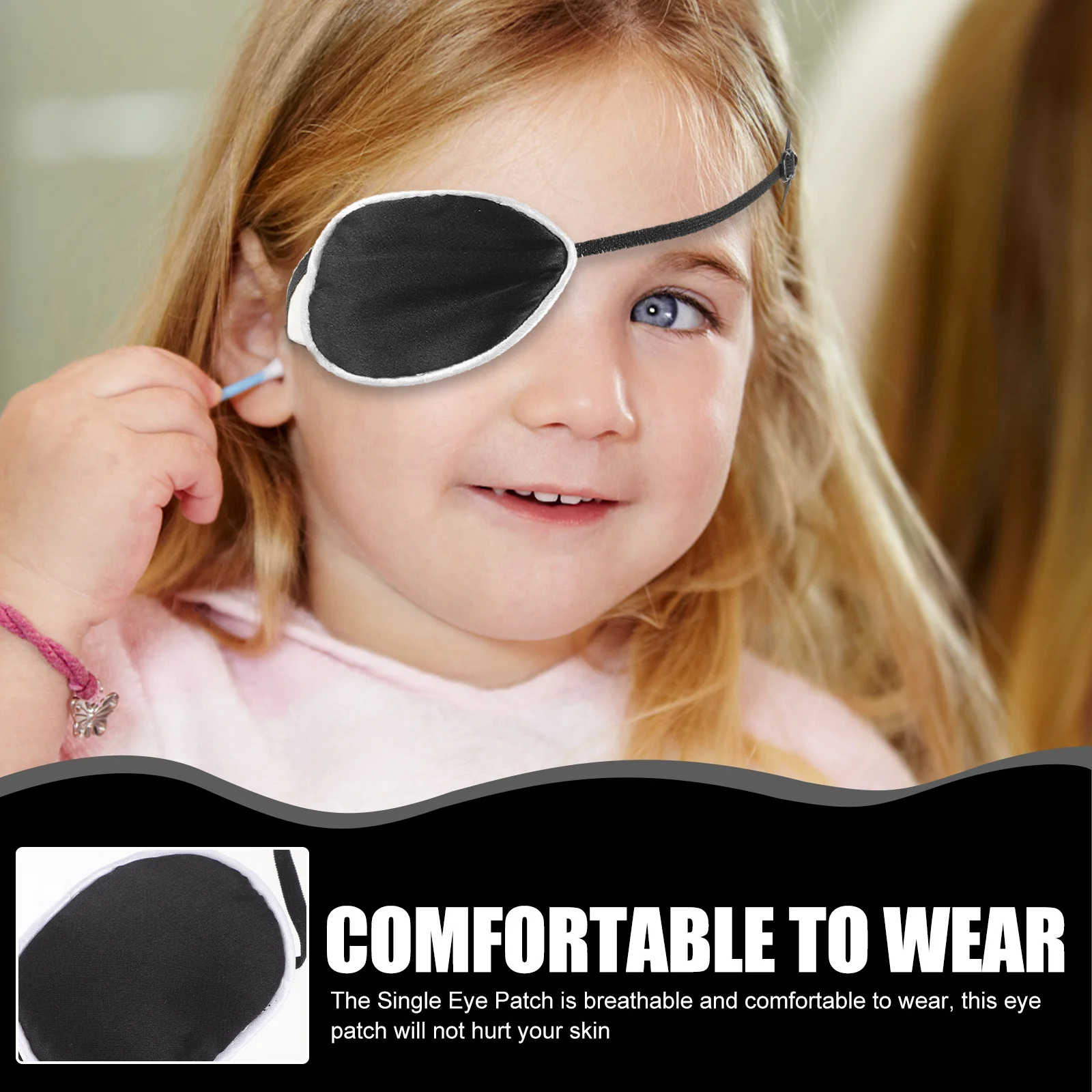 Premium Silk Single Patch For Lazy Correction Breathable Comfortable Amblyopia Cover Adult Portable Protector
Premium Silk Single Patch For Lazy Correction Breathable Comfortable Amblyopia Cover Adult Portable Protector