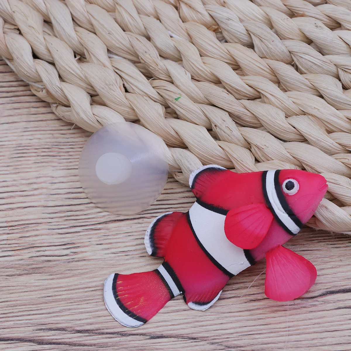 1PC Artificial Clownfish Silicone Fish Floating Landscape for Fish Tank Aquarium Ornament Decoration (Red)
1PC Artificial Clownfish Silicone Fish Floating Landscape for Fish Tank Aquarium Ornament Decoration (Red)