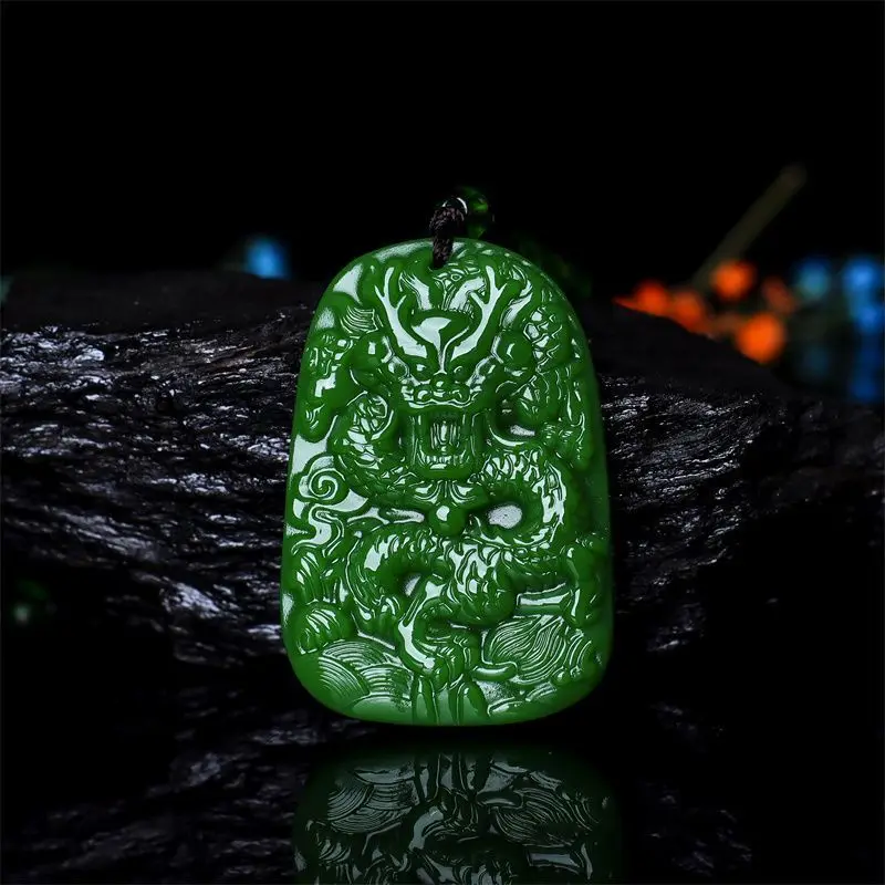 Jasper Dragon Pendant Longteng Four Seas Zodiac Dragon Jade Pendant
Jasper Dragon Pendant Longteng Four Seas Zodiac Dragon Jade Pendant
