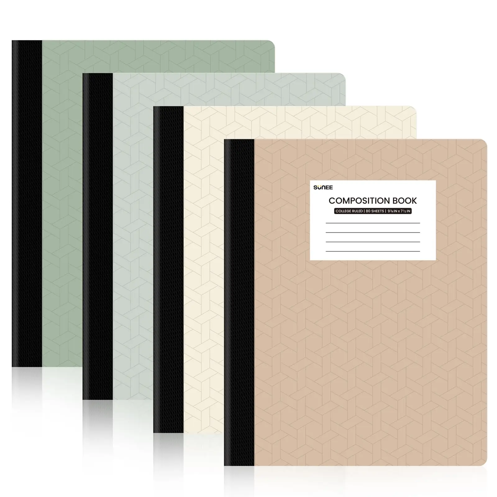 4 Composition Notebooks, 9.75"x7.5" College Ruled, 80 Sheets, Morandi Colors for Daily Use & College
4 Composition Notebooks, 9.75"x7.5" College Ruled, 80 Sheets, Morandi Colors for Daily Use & College