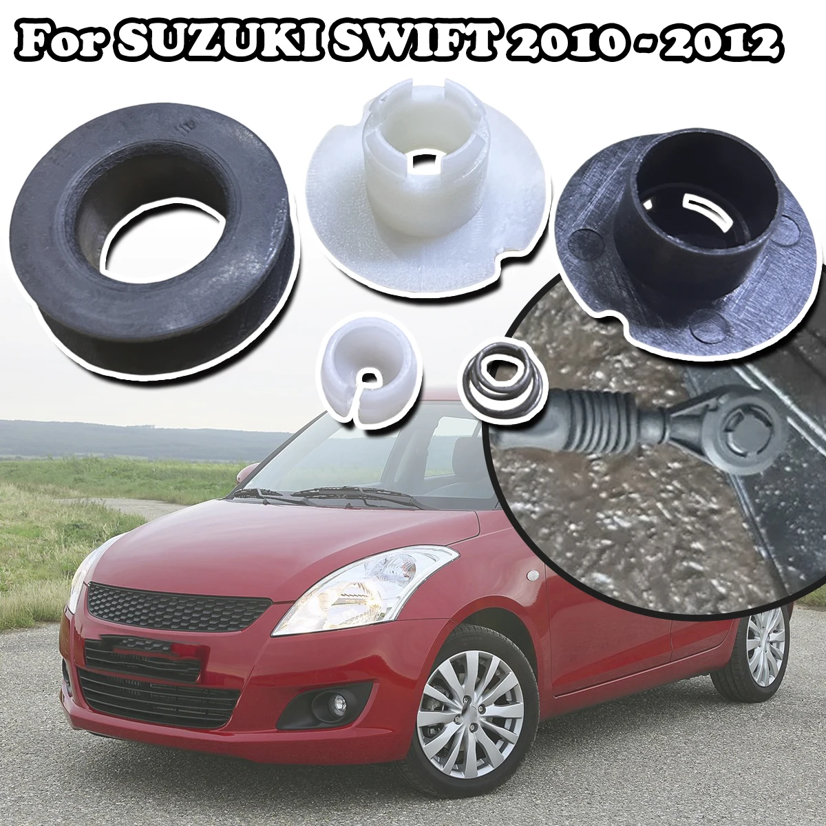Ремкомплект 5-скоростного кабеля управления и втулки для SUZUKI SWIFT 2010 2011 2012, запасные части, переключение выпуска, исправление 28300-68L41
Ремкомплект 5-скоростного кабеля управления и втулки для SUZUKI SWIFT 2010 2011 2012, запасные части, переключение выпуска, исправление 28300-68L41
