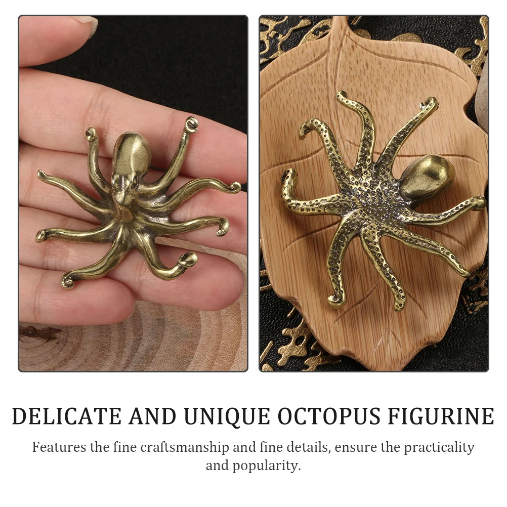 Creative Brass Octopus Sculpture Desktop Decor for Living Room Study Shelf Display Unique Metal Animal Ornament Interior Design
Creative Brass Octopus Sculpture Desktop Decor for Living Room Study Shelf Display Unique Metal Animal Ornament Interior Design