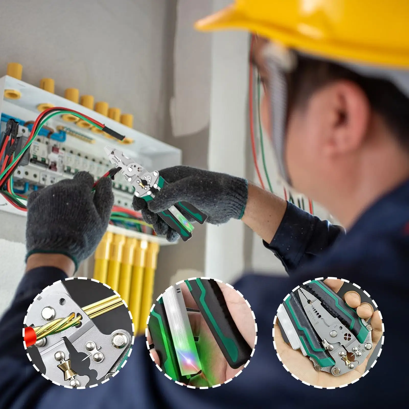 8 в 1, многофункциональные плоскогубцы для зачистки проводов, инструмент для ремонта электрика, детектор переменного и постоянного тока для автомобильного оборудования
8 в 1, многофункциональные плоскогубцы для зачистки проводов, инструмент для ремонта электрика, детектор переменного и постоянного тока для автомобильного оборудования