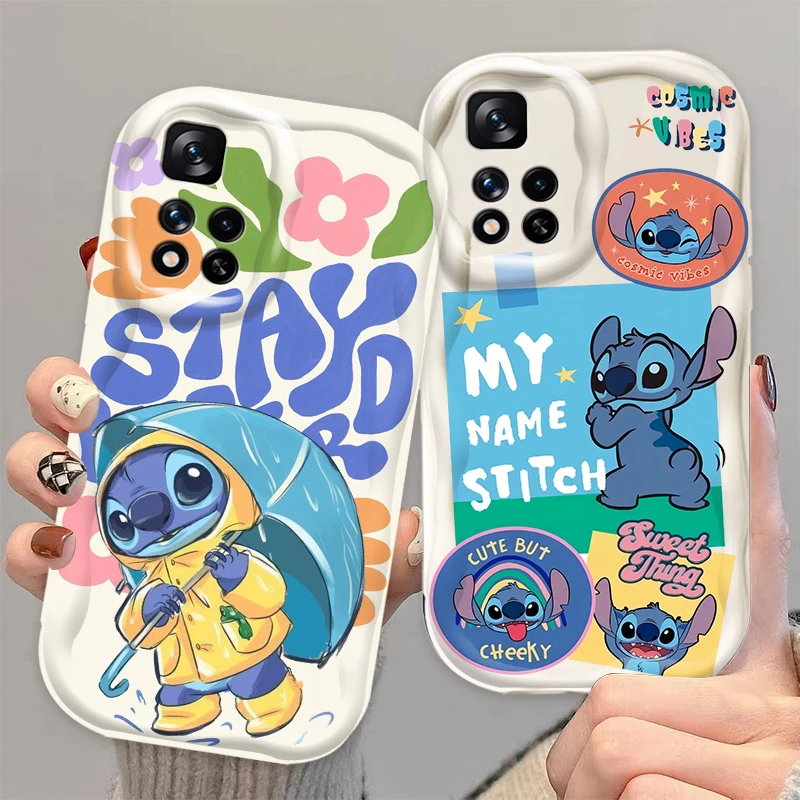 Disney Cute Stitch Cartoon For Xiaomi Redmi Note 13 12 12S 11S 11 10 9 8 10A 9C 9T Pro Plus 5G Wave Oil Cover Phone Case
Disney Cute Stitch Cartoon For Xiaomi Redmi Note 13 12 12S 11S 11 10 9 8 10A 9C 9T Pro Plus 5G Wave Oil Cover Phone Case