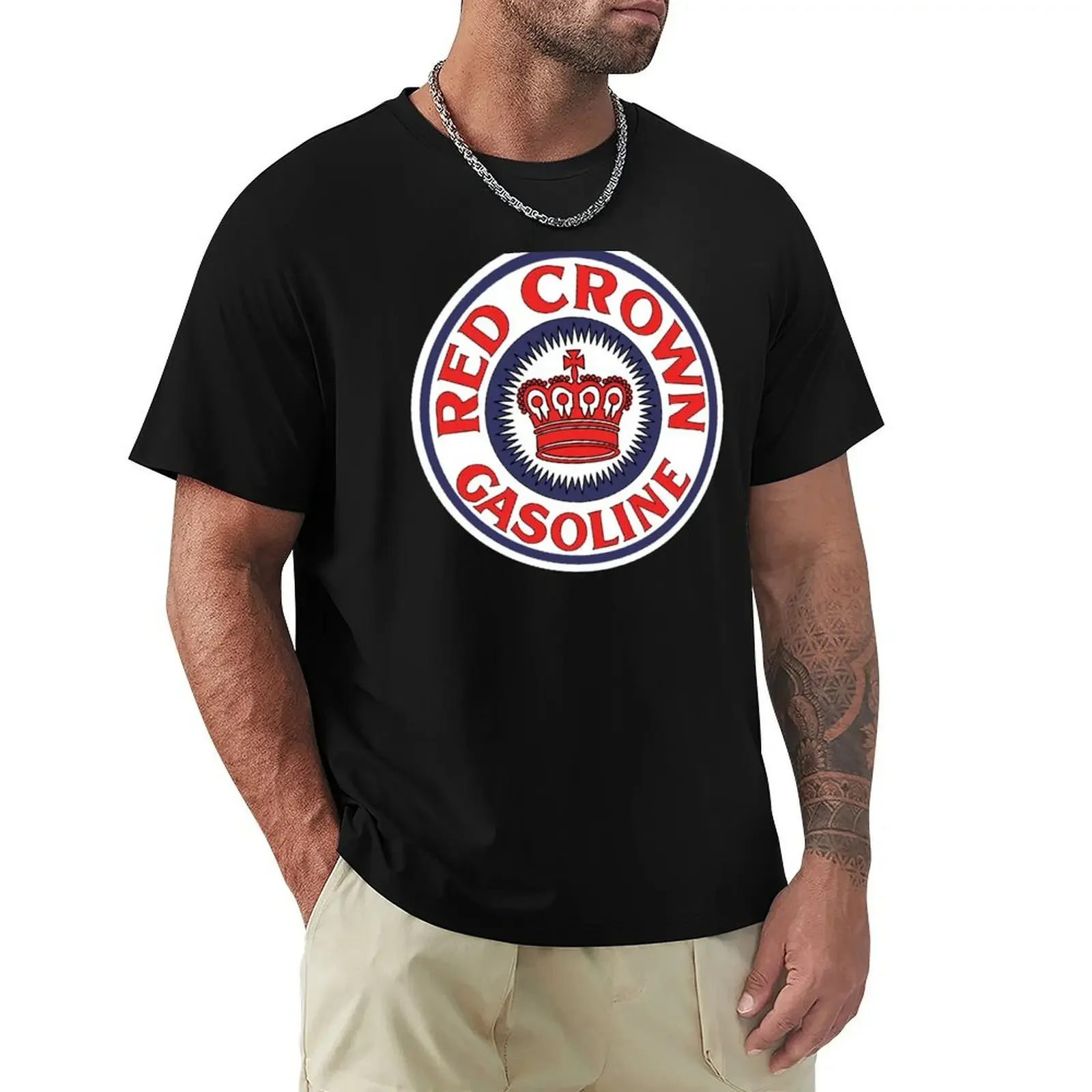 Red Crown Gasoline T-shirt sports fans summer clothes tops mens champion t shirts
Red Crown Gasoline T-shirt sports fans summer clothes tops mens champion t shirts