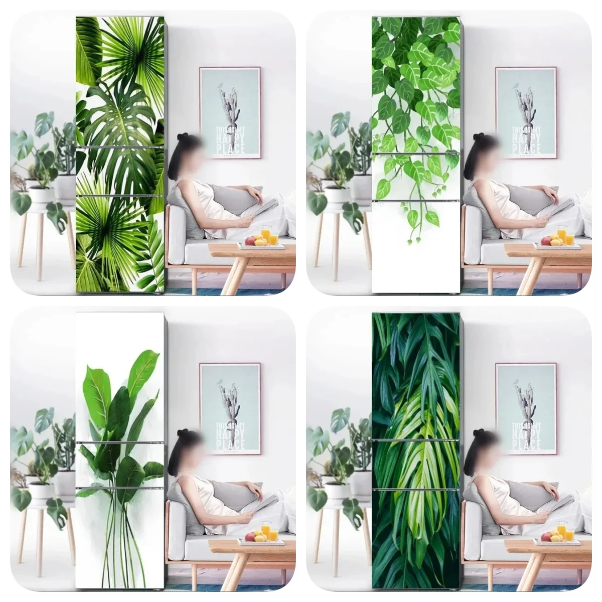 Botanical Nature Pattern Refrigerator Decals Self Adhesive Fridge Skin Cover for Kitchen and Living Room Home Kitchen
Botanical Nature Pattern Refrigerator Decals Self Adhesive Fridge Skin Cover for Kitchen and Living Room Home Kitchen