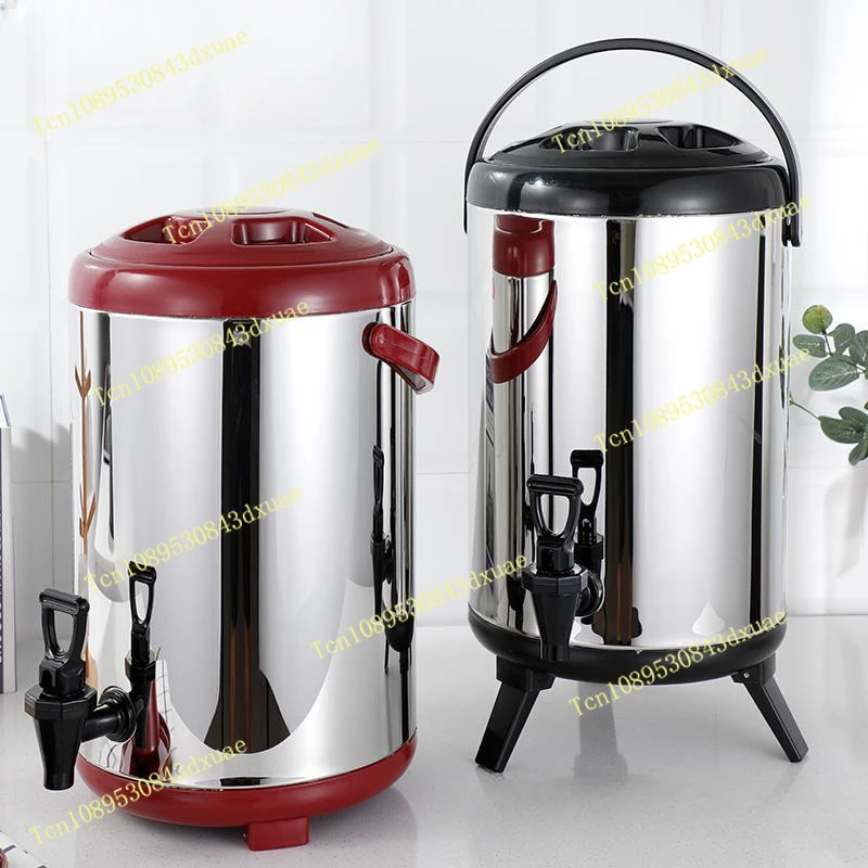 304 Stainless Steel Milk Tea Bucket Thermal Insulation Bucket Double Plastic Coffee Soy Milk Bucket Breakfast
304 Stainless Steel Milk Tea Bucket Thermal Insulation Bucket Double Plastic Coffee Soy Milk Bucket Breakfast