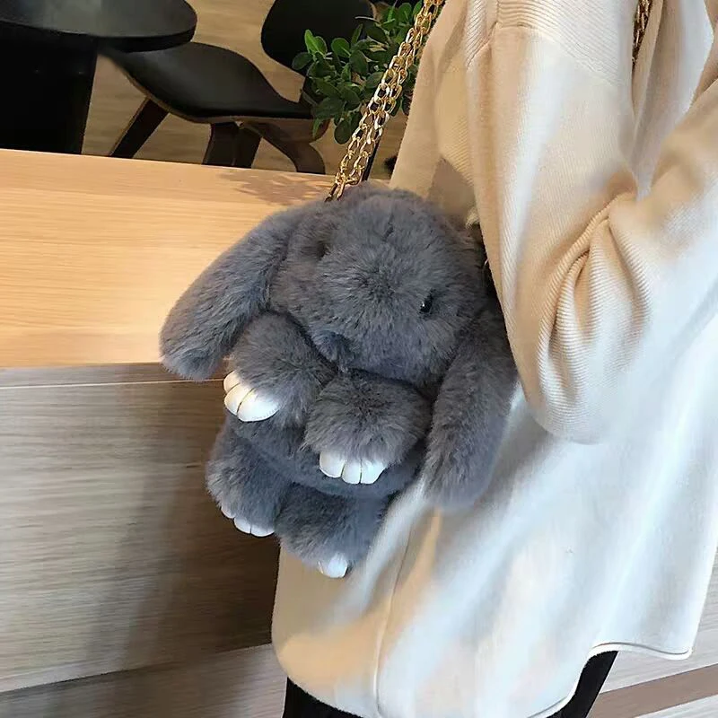 Autumn / Winter New Fashionable Cute Rabbit Doll Shaped Plush Backpack Personalized Simple Leisure Versatile Women's Bag Trendy
Autumn / Winter New Fashionable Cute Rabbit Doll Shaped Plush Backpack Personalized Simple Leisure Versatile Women's Bag Trendy