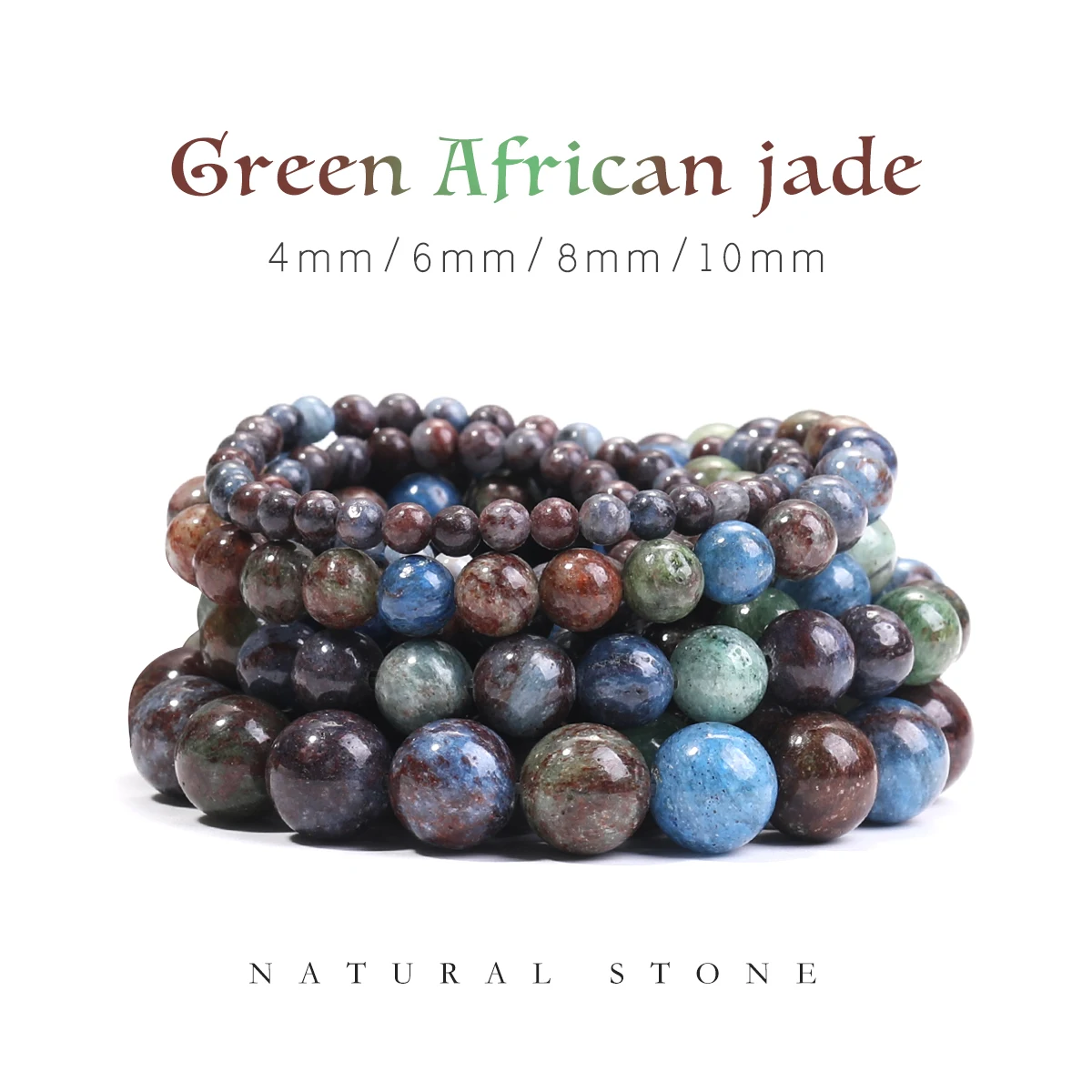 Natural Africa Green Jade Round Loose Beads 4/6/8/10MM Pick Size For Jewelry Making
Natural Africa Green Jade Round Loose Beads 4/6/8/10MM Pick Size For Jewelry Making