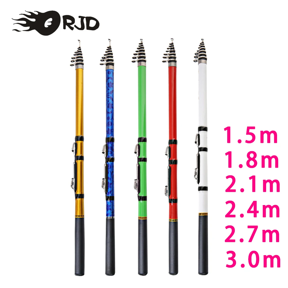 ORJD Telescopic Rock Fishing Rod Spinning 3M 2.7M 2.4M 2.1M 1.8M Mini Portabel Travel Fishing Rod Saltwater Rock Fishing Rod
ORJD Telescopic Rock Fishing Rod Spinning 3M 2.7M 2.4M 2.1M 1.8M Mini Portabel Travel Fishing Rod Saltwater Rock Fishing Rod