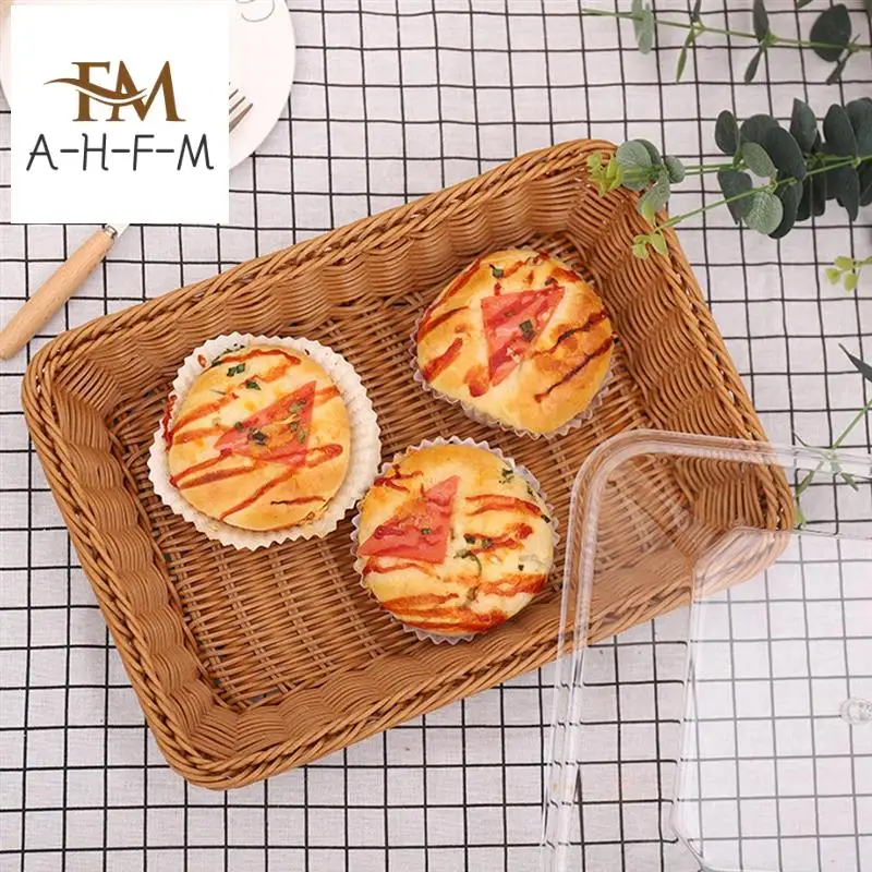 Woven Rattan Basket With Acrylic Lid - Polypropylene Food Serving Basket For Bread, Fruits, And More
Woven Rattan Basket With Acrylic Lid - Polypropylene Food Serving Basket For Bread, Fruits, And More
