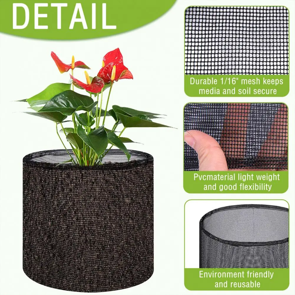 4 Pcs Aquatic Planting Bags Reusable Water Lily Growing Bags Mesh Water Garden Pond Plant Pot Lily Pots for Bog Plants
4 Pcs Aquatic Planting Bags Reusable Water Lily Growing Bags Mesh Water Garden Pond Plant Pot Lily Pots for Bog Plants