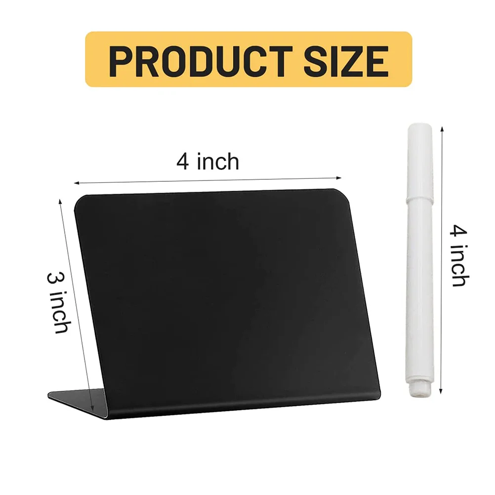 Message Board Small Blackboard Suit Desk Table Erasable Pvc Chalk Signs for Tables 
Message Board Small Blackboard Suit Desk Table Erasable Pvc Chalk Signs for Tables