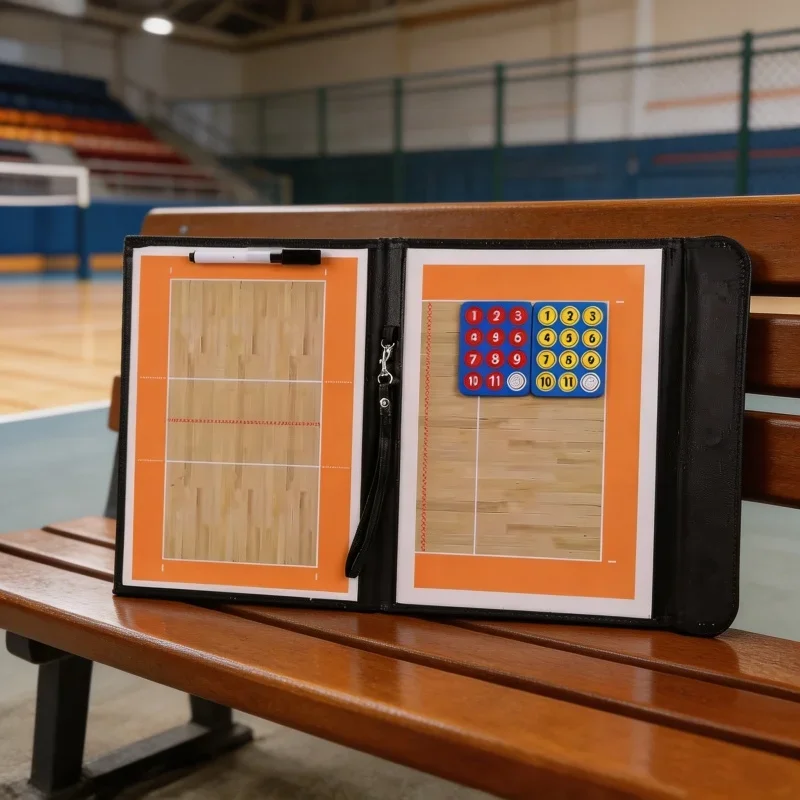 Foldable Magnetic Coaching Clipboard Writable Volleyball Tactical Board Portable Gear For Training And Match Strategy Planning
Foldable Magnetic Coaching Clipboard Writable Volleyball Tactical Board Portable Gear For Training And Match Strategy Planning