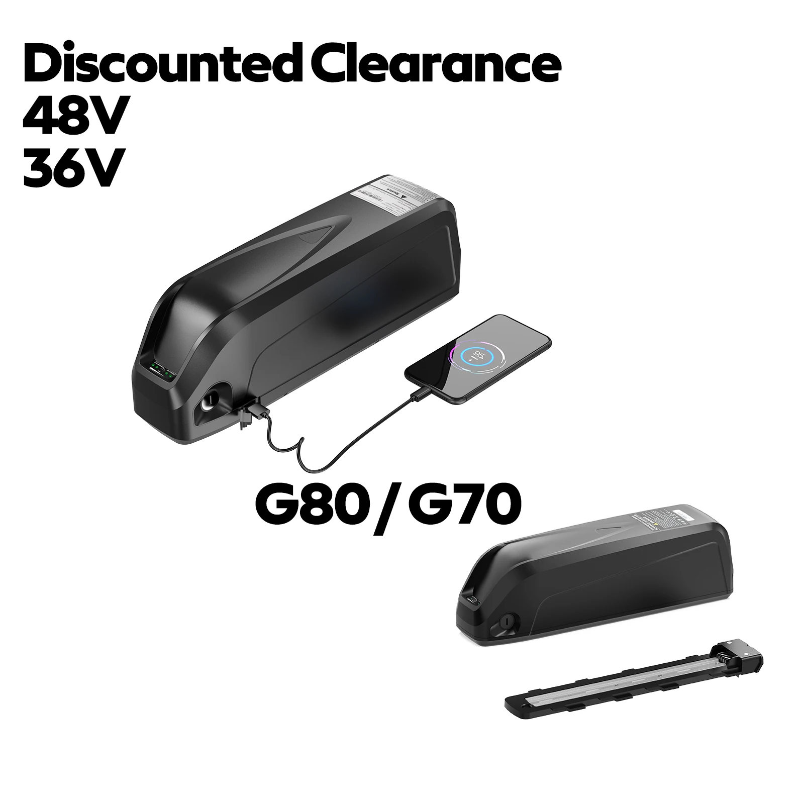 Discounted EBike Battery 36V 48V Hailong 30A BMS Electric Bicycle Downtube Lithium Battery Pack For 1000W 750W 500W 250W Motor
Discounted EBike Battery 36V 48V Hailong 30A BMS Electric Bicycle Downtube Lithium Battery Pack For 1000W 750W 500W 250W Motor