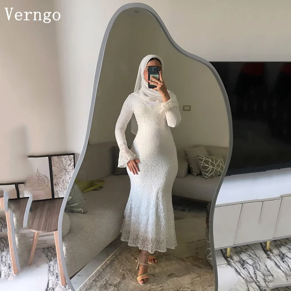 Verngo Lvory Кружевное вечернее платье с высоким воротом и длинными рукавами Русалка Вечерние платья до щиколотки Макси платье для выпускного вечера по индивидуальному заказу
Verngo Lvory Кружевное вечернее платье с высоким воротом и длинными рукавами Русалка Вечерние платья до щиколотки Макси платье для выпускного вечера по индивидуальному заказу