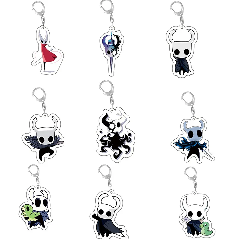 6cm Game Hollow Knight Cute Acrylic Keychain Bag Charm Pendant for Backpacks and Handbags Kawaii Key Ring Accessories Gift
6cm Game Hollow Knight Cute Acrylic Keychain Bag Charm Pendant for Backpacks and Handbags Kawaii Key Ring Accessories Gift