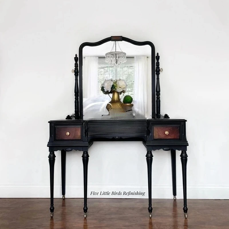 French Retro Dressing Table Solid Wood Carved Princess Makeup Table Simple Luxurious Makeup Table
French Retro Dressing Table Solid Wood Carved Princess Makeup Table Simple Luxurious Makeup Table