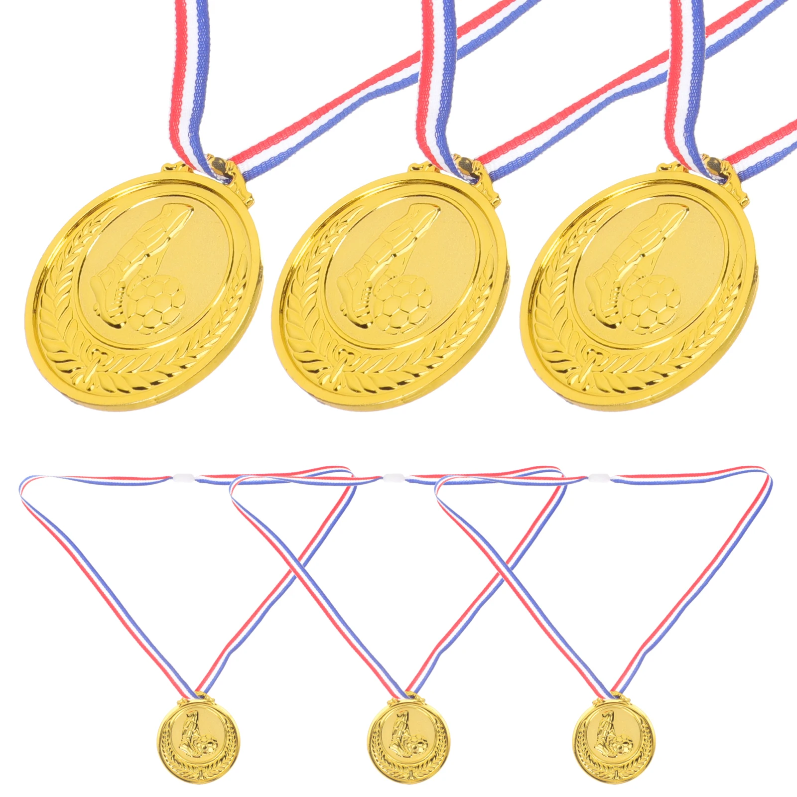 6pcs Kids Plastic Awards Fake Medal Toy Accessories Medals For Kids Sports Game Decorative Medal Party Winner Prize
6pcs Kids Plastic Awards Fake Medal Toy Accessories Medals For Kids Sports Game Decorative Medal Party Winner Prize