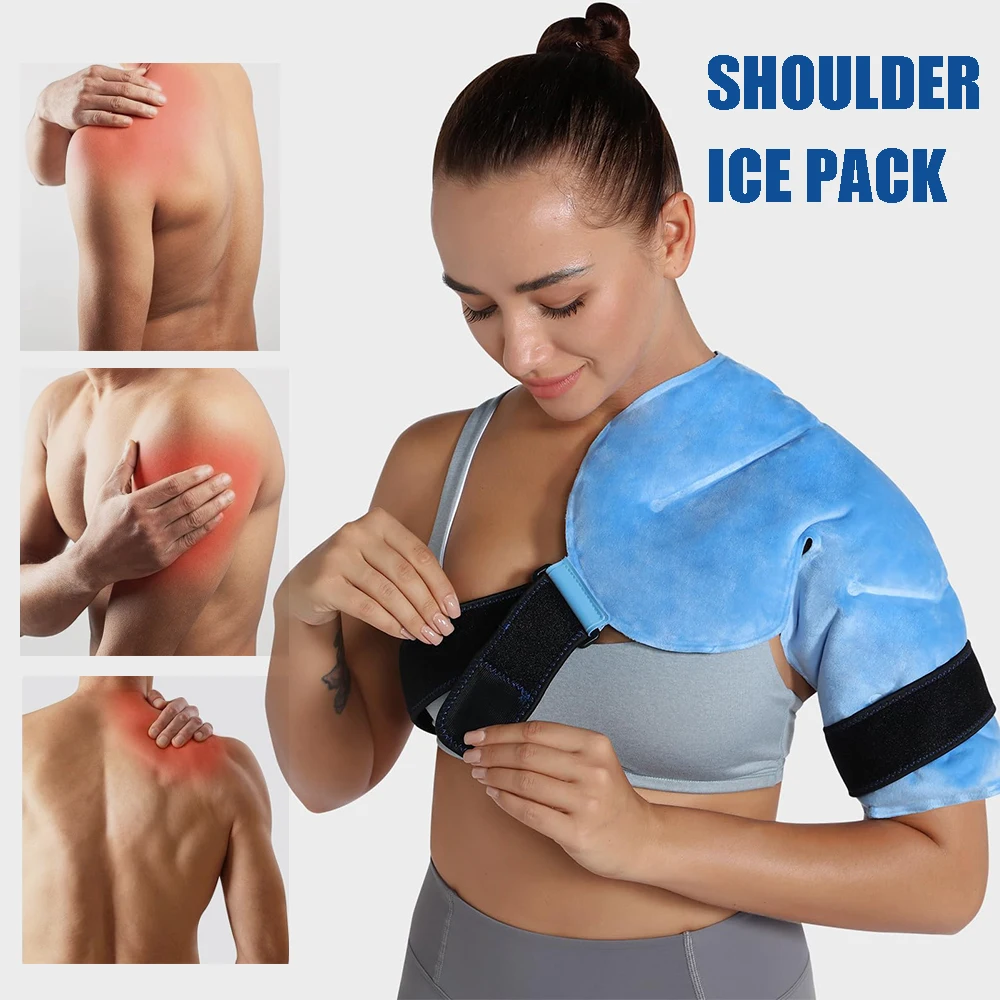 Shoulder Ice Pack Reusable Ice Pack Wrap for Rotator Cuff Cold Therapy Cold Compression Brace for Shoulder Discomfort Fatigue
Shoulder Ice Pack Reusable Ice Pack Wrap for Rotator Cuff Cold Therapy Cold Compression Brace for Shoulder Discomfort Fatigue