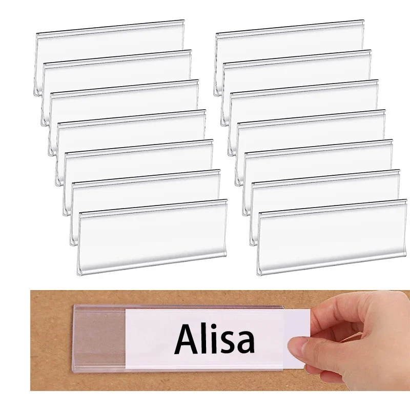 50PCS Self-Adhesive PVC Label Holder Card Slot Supermarket Commodity Identification Empty Transparent Label Price Tag DIY
50PCS Self-Adhesive PVC Label Holder Card Slot Supermarket Commodity Identification Empty Transparent Label Price Tag DIY