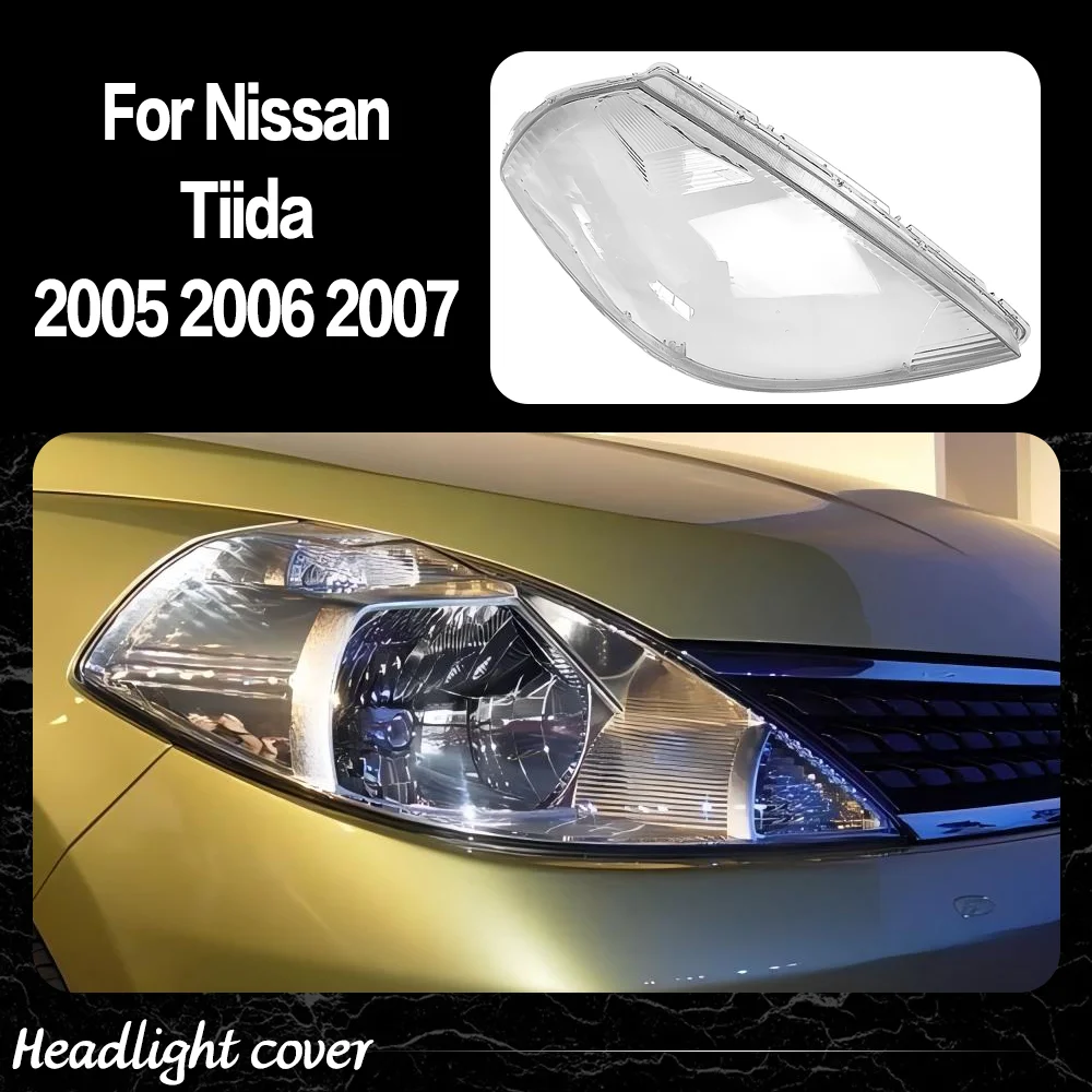 Front Headlamp Cover For Nissan Tiida 2005 2006 2007 Transparent Headlight Shell Lens Plexiglass Replace Original Lampshade
Front Headlamp Cover For Nissan Tiida 2005 2006 2007 Transparent Headlight Shell Lens Plexiglass Replace Original Lampshade
