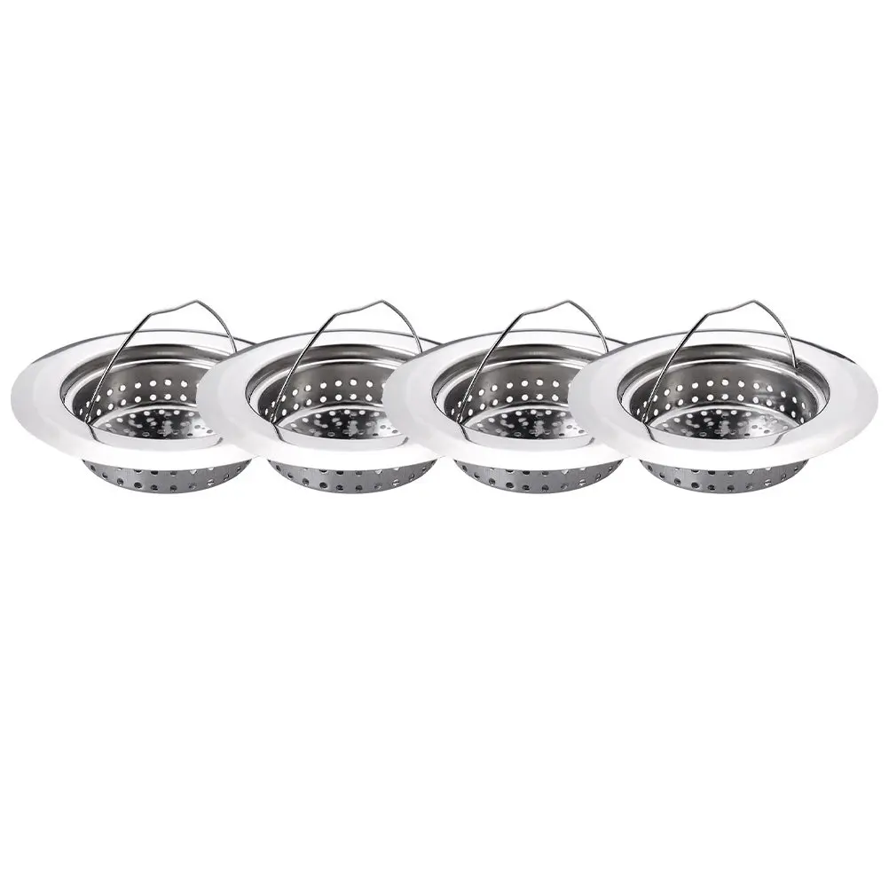 4Pcs Stainless Steel Sink Drain Strainers Kitchen Filter Mesh Anti Clogging Food Debris Catcher Kitchen Sink Waste Strainer
4Pcs Stainless Steel Sink Drain Strainers Kitchen Filter Mesh Anti Clogging Food Debris Catcher Kitchen Sink Waste Strainer