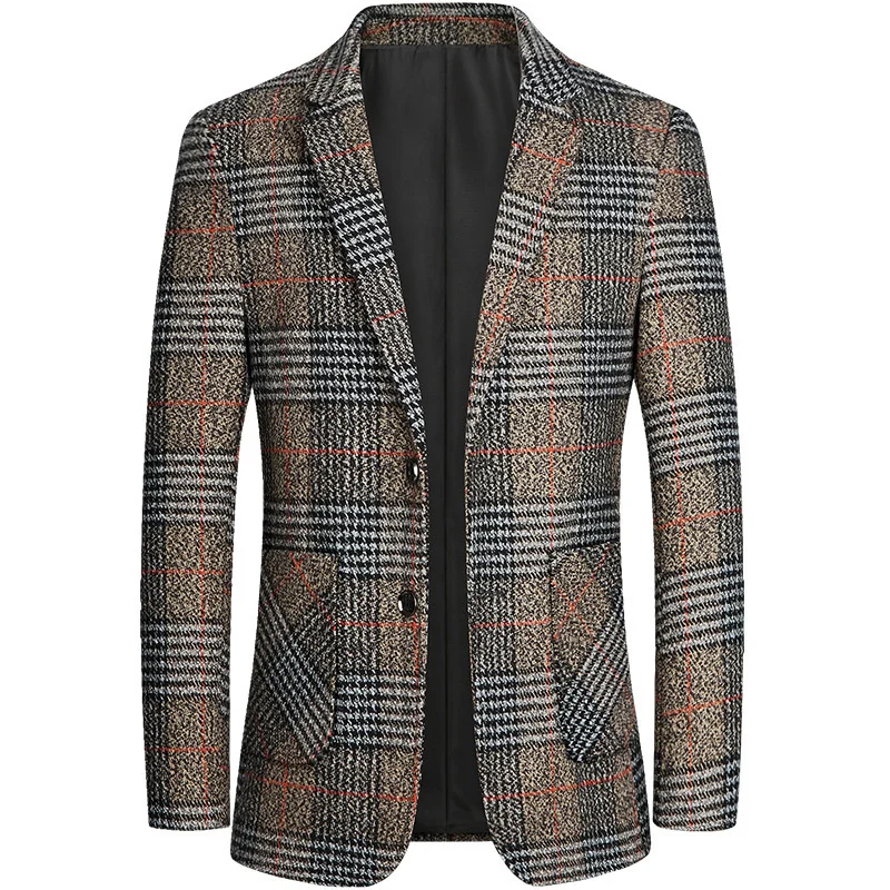 2023 Spring and Autumn Suit Men's Business Casual Small Korean Version Fashion Coat Slim Fit Single Top
2023 Spring and Autumn Suit Men's Business Casual Small Korean Version Fashion Coat Slim Fit Single Top