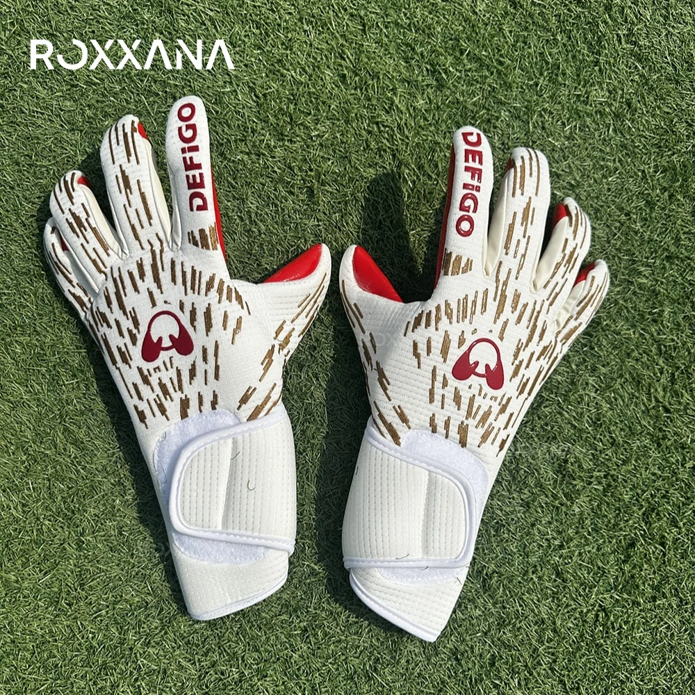ROXXANA Anti - Slip Soccer Gloves, High - Performance, Grip Latex, Durable, Protective, for Goalkeepers Training, Must - Buy.
ROXXANA Anti - Slip Soccer Gloves, High - Performance, Grip Latex, Durable, Protective, for Goalkeepers Training, Must - Buy.