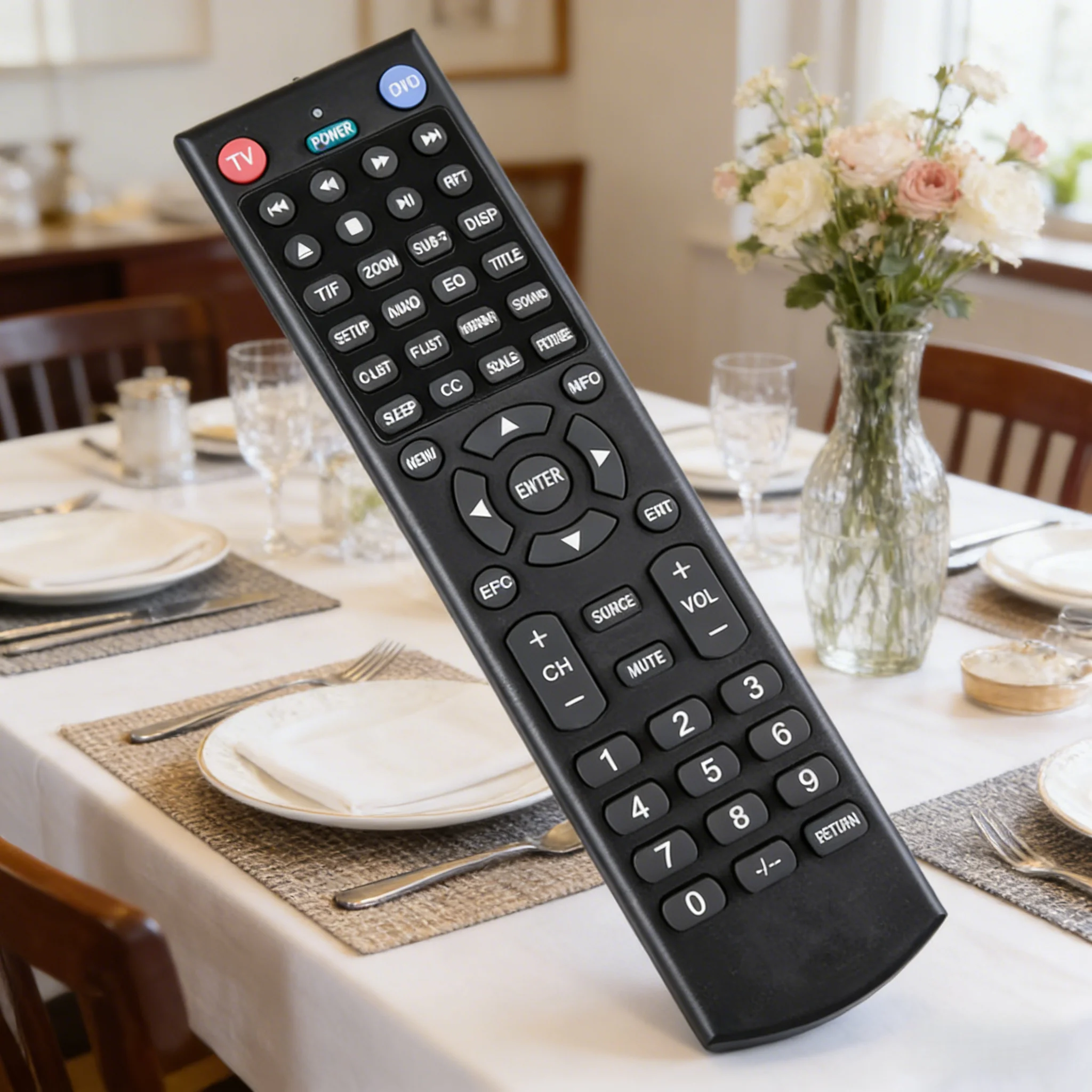 Replacement IR Remote Control for Jensen 4K UHD Smart DVD TV, Infrared Remote Control
Replacement IR Remote Control for Jensen 4K UHD Smart DVD TV, Infrared Remote Control