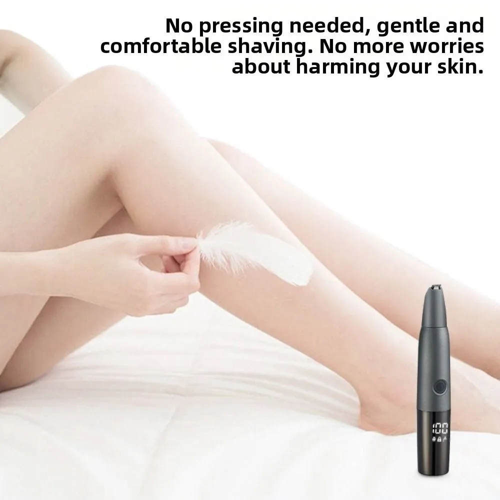 Электрическая бритва 4 в 1, триммер для волос в носу, безболезненное и бережное удаление волос, безопасное съемное устройство для удаления волос в подмышках
Электрическая бритва 4 в 1, триммер для волос в носу, безболезненное и бережное удаление волос, безопасное съемное устройство для удаления волос в подмышках