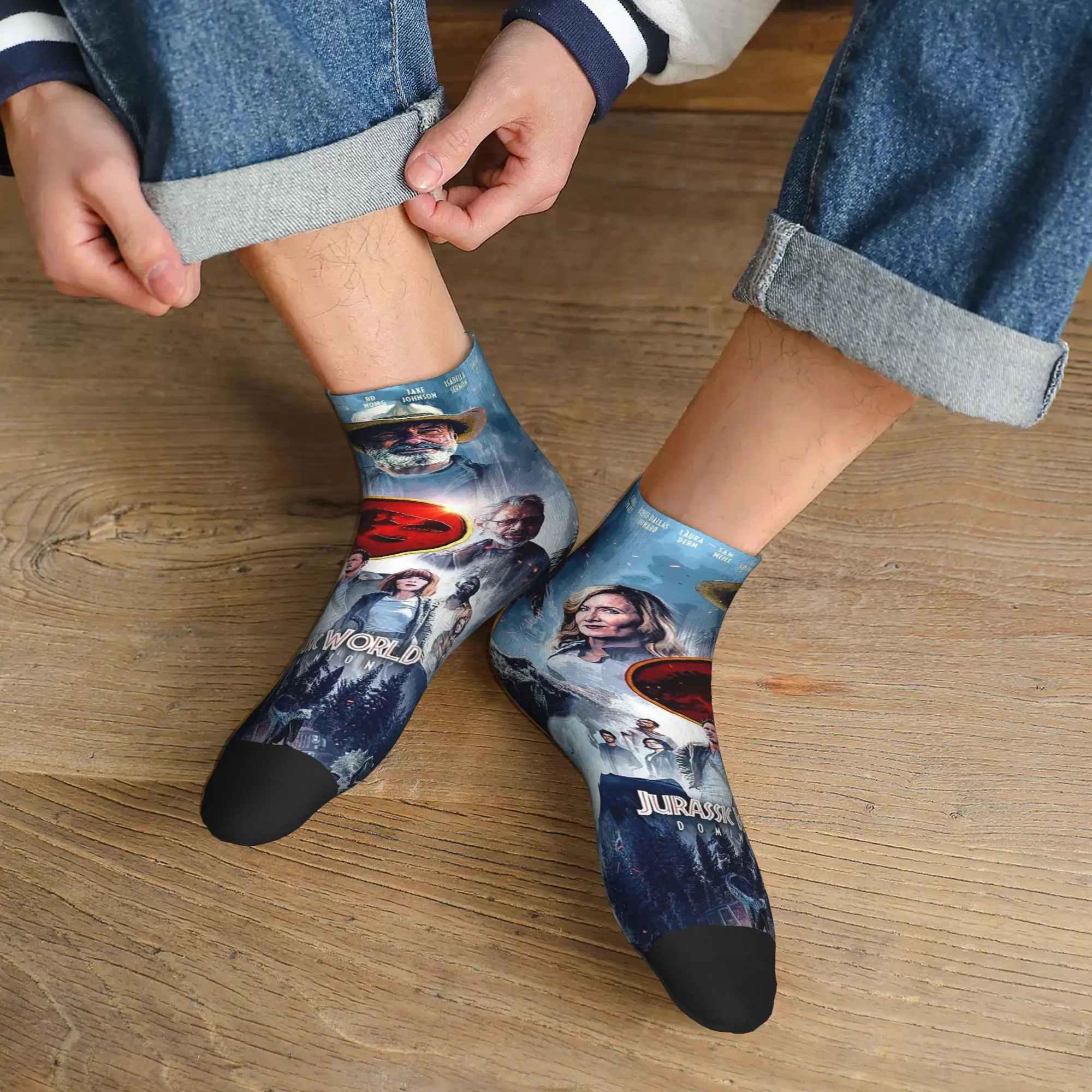 All Seasons Jurassic World Socks Harajuku Super Soft Crew Socks Hip Hop Stockings for Men Women Christmas Gifts
All Seasons Jurassic World Socks Harajuku Super Soft Crew Socks Hip Hop Stockings for Men Women Christmas Gifts