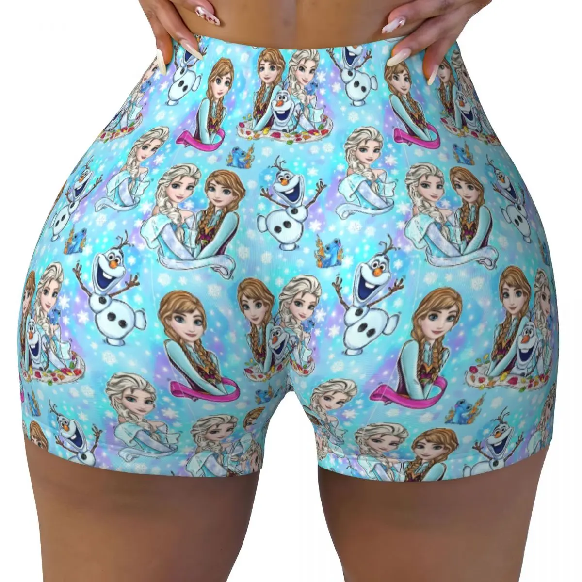 Custom Frozen Elsa Olaf Seamless Running Volleyball Gym Shorts Women Cute Cartoon Athletic Workout Yoga Shorts
Custom Frozen Elsa Olaf Seamless Running Volleyball Gym Shorts Women Cute Cartoon Athletic Workout Yoga Shorts