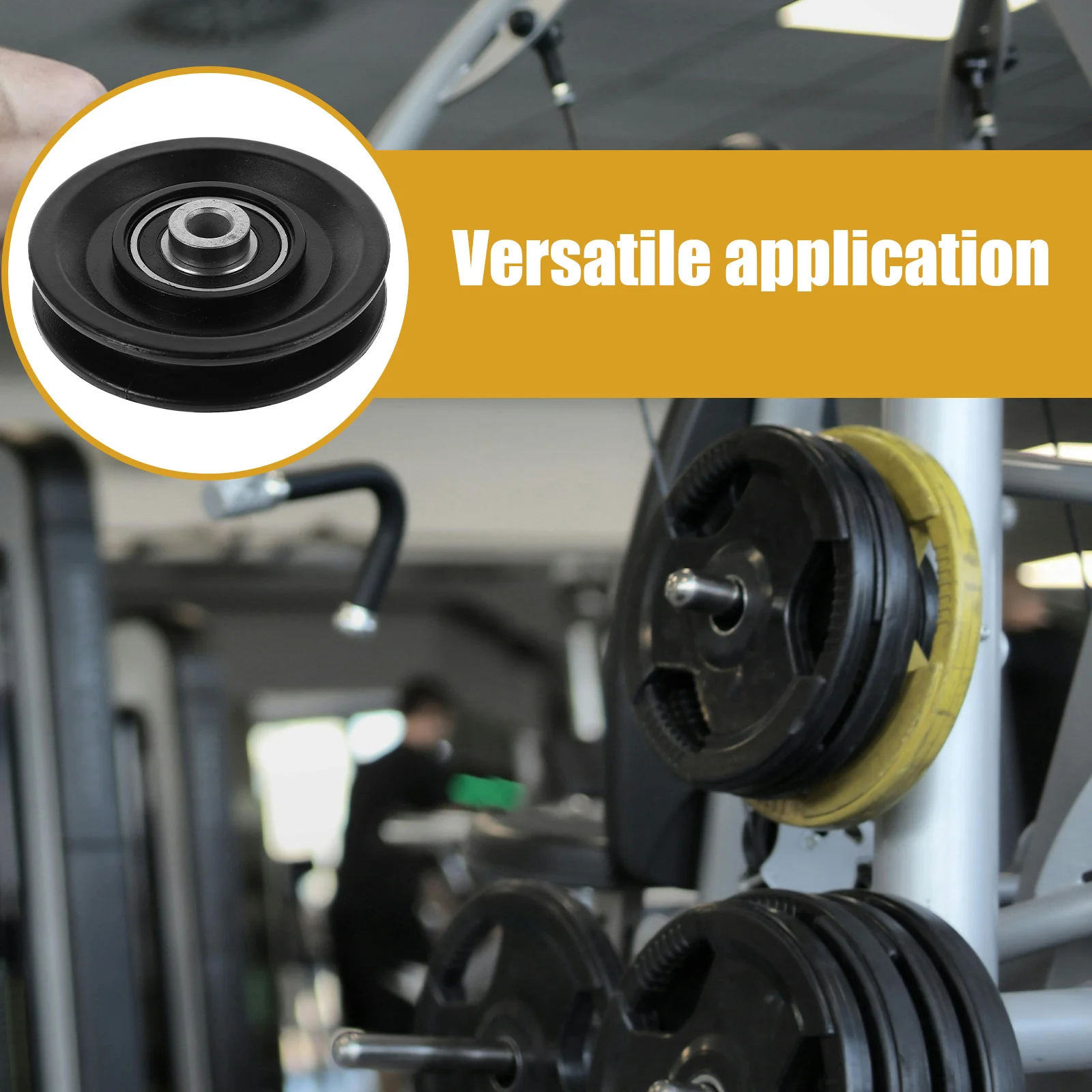 Fitness Equipment Pulley Gym Cable Attachments Wheel Bearing Accessory Machine Accessories Parts
Fitness Equipment Pulley Gym Cable Attachments Wheel Bearing Accessory Machine Accessories Parts