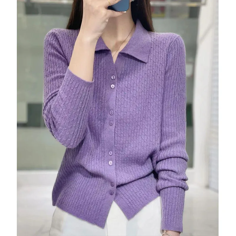 Slim Fit Long Sve Ne Knitted Cardigan Autumn Winter Korean Sle Casual Versatile Comfortable Elastic Camere Sweater
Slim Fit Long Sve Ne Knitted Cardigan Autumn Winter Korean Sle Casual Versatile Comfortable Elastic Camere Sweater