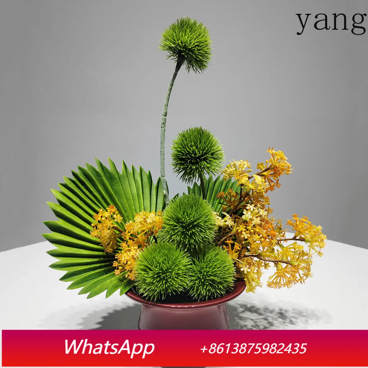 CX new Chinese red flower device green simulation flower zen green plant decoration
CX new Chinese red flower device green simulation flower zen green plant decoration