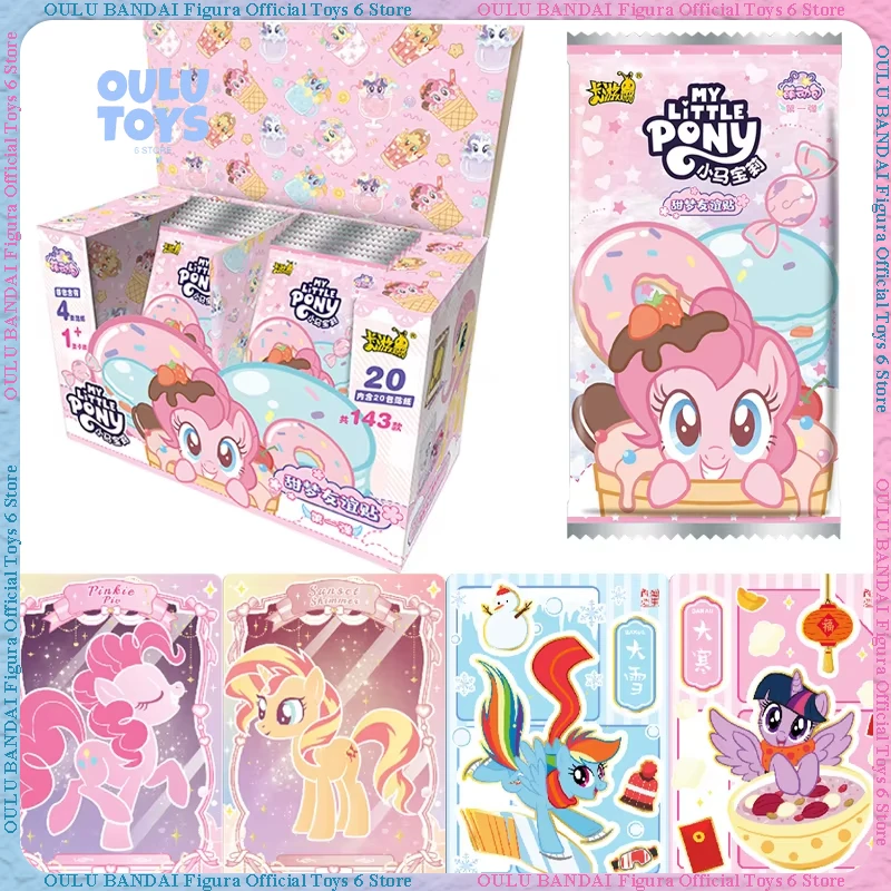 KAYOU Genuine My Little Pony Cards Sweet Dream Friendship Sticker Mengdong Bag Cute Princess Anime Collection Card Toy Gift
KAYOU Genuine My Little Pony Cards Sweet Dream Friendship Sticker Mengdong Bag Cute Princess Anime Collection Card Toy Gift