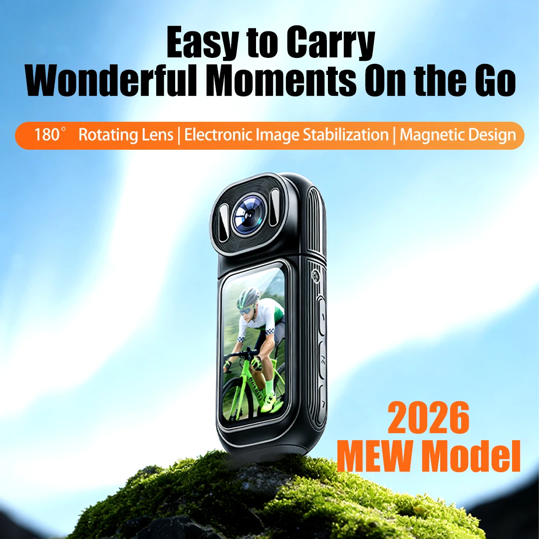 Экшн-камера Famue Quest2 Mini 2.7K HD 180° ° Поворотный объектив с EIS и магнитным креплением для мотоциклов, походов и видеоблогинга, 32 ГБ/64 ГБ
Экшн-камера Famue Quest2 Mini 2.7K HD 180° ° Поворотный объектив с EIS и магнитным креплением для мотоциклов, походов и видеоблогинга, 32 ГБ/64 ГБ