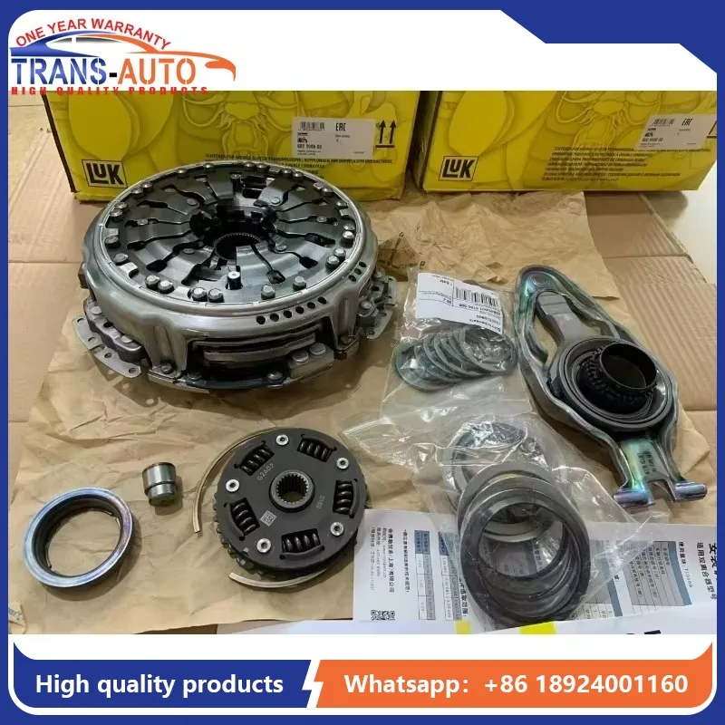 LUK Clutch Repair Kit DQ200 for VW Beetle Jetta Audi Q2 TT Seat 7-Speed DSG Gearbox 0am198142 aa 0AM198140S Car Accessary
LUK Clutch Repair Kit DQ200 for VW Beetle Jetta Audi Q2 TT Seat 7-Speed DSG Gearbox 0am198142 aa 0AM198140S Car Accessary