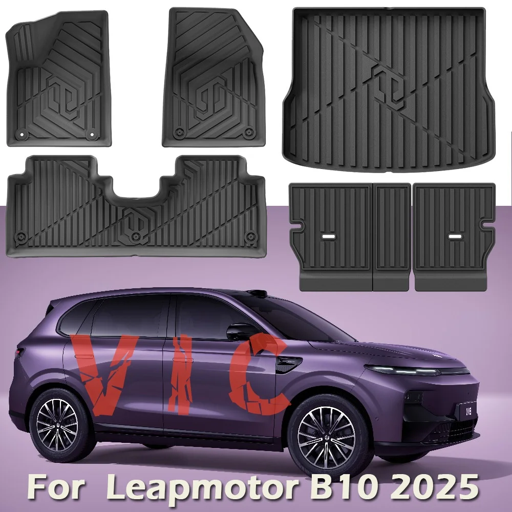 Car Floor Mats For New Leapmotor B10 2025,All Weather Protector Floor Liners Trunk Mat TPE Heavy Duty Accessories
Car Floor Mats For New Leapmotor B10 2025,All Weather Protector Floor Liners Trunk Mat TPE Heavy Duty Accessories