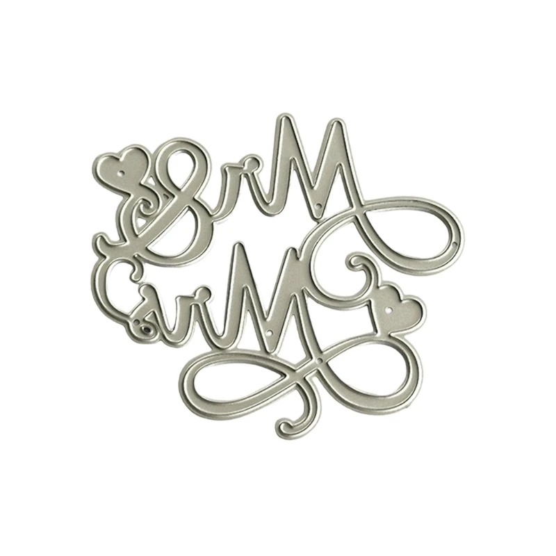Carbon Steel Die Cuts Heart Mr Mrs Cutting Dies for Scrapbooking Card Photo Journal Decoration Embossing Stencils
Carbon Steel Die Cuts Heart Mr Mrs Cutting Dies for Scrapbooking Card Photo Journal Decoration Embossing Stencils