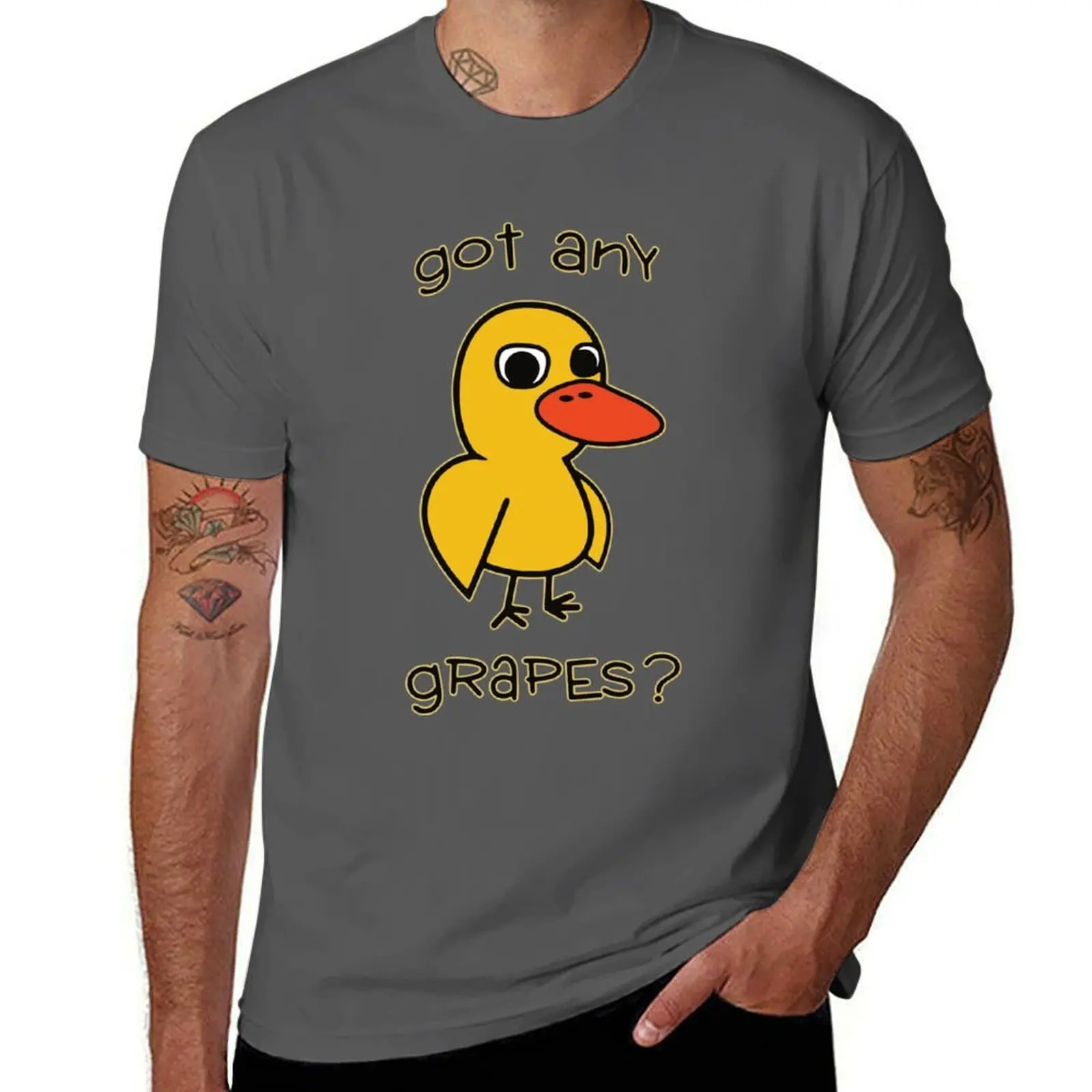 Got Any Grapes T-Shirt Classic Crew Neck Cotton T-Shirt
Got Any Grapes T-Shirt Classic Crew Neck Cotton T-Shirt