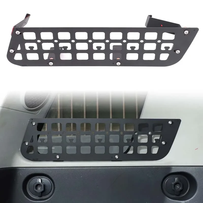 1Pcs Aluminum alloy black For Toyota FJ Cruiser 2007-2021 car trunk side window storage fence car modification accessories
1Pcs Aluminum alloy black For Toyota FJ Cruiser 2007-2021 car trunk side window storage fence car modification accessories