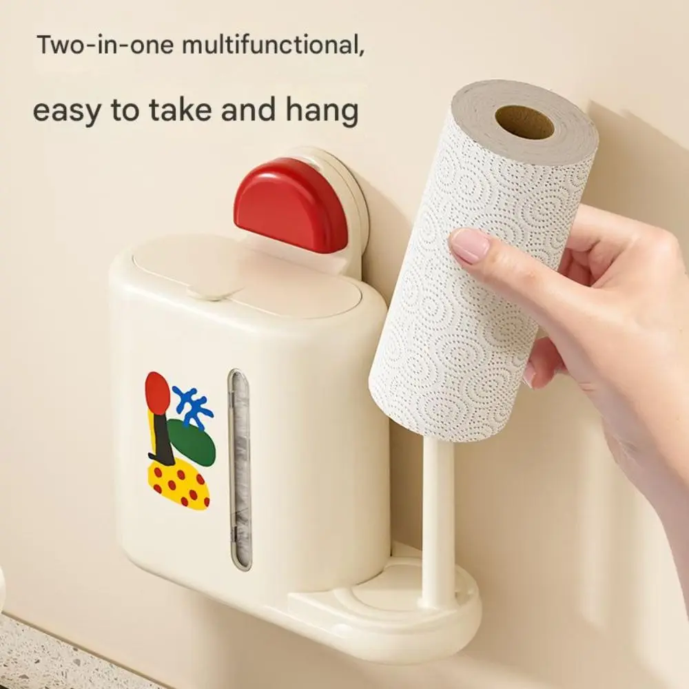 Suction Cup Plastic Wrap Storage Box Wall-mounted Plastic Plastic Wrap Rack Durable Versatile Cling Film Organization Box
Suction Cup Plastic Wrap Storage Box Wall-mounted Plastic Plastic Wrap Rack Durable Versatile Cling Film Organization Box
