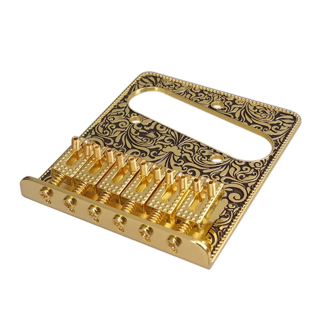 Roller Saddle Bridge 6 Saddles Guitar Bridge Zinc Alloy for TL Electric Guitar Repair Tool Supplies
Roller Saddle Bridge 6 Saddles Guitar Bridge Zinc Alloy for TL Electric Guitar Repair Tool Supplies