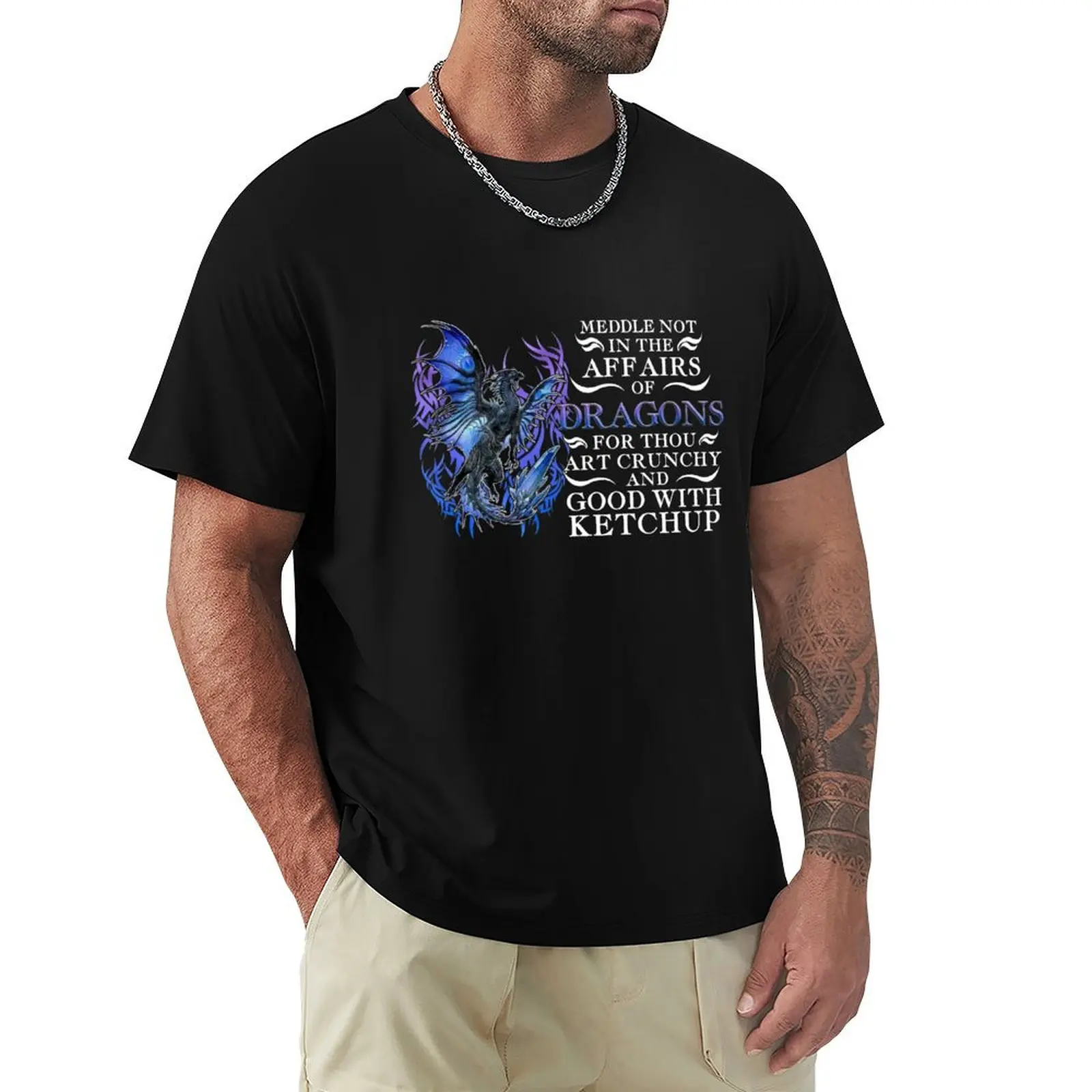 Affairs Of Dragon T-Shirt Vintage Style Printed Top
Affairs Of Dragon T-Shirt Vintage Style Printed Top