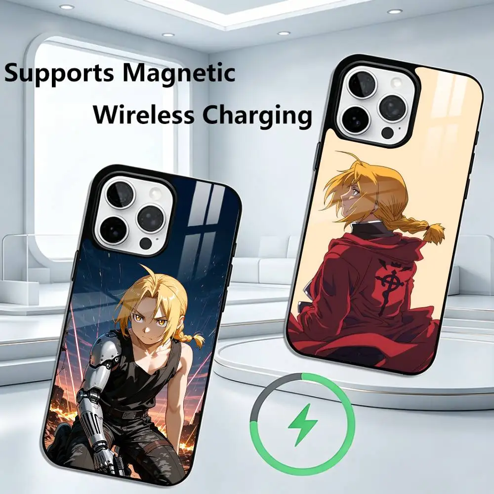 Fullmetal Alchemist Edward Elric Phone Case For iPhone17,16,15,14,13,12,11 Plus,Pro Supports Magnetic Wireless Charging
Fullmetal Alchemist Edward Elric Phone Case For iPhone17,16,15,14,13,12,11 Plus,Pro Supports Magnetic Wireless Charging